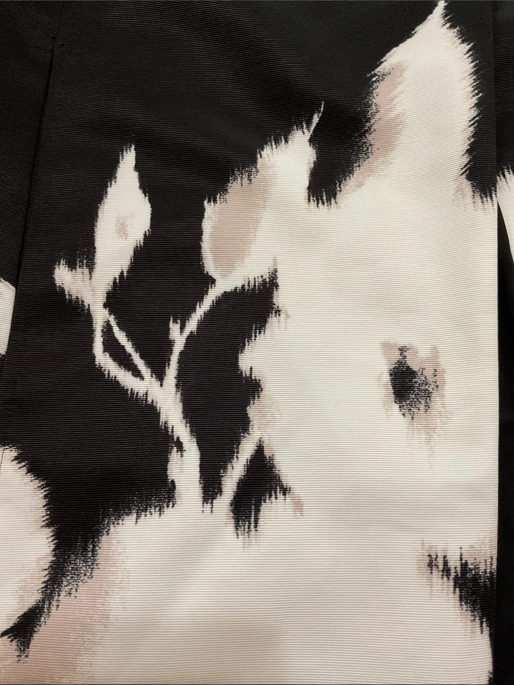 Chico’s Black and White Floral “Florence Mirage” Topper Jacket Size 1 Reg 8/10 M